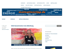 Tablet Screenshot of motivationstipp.de